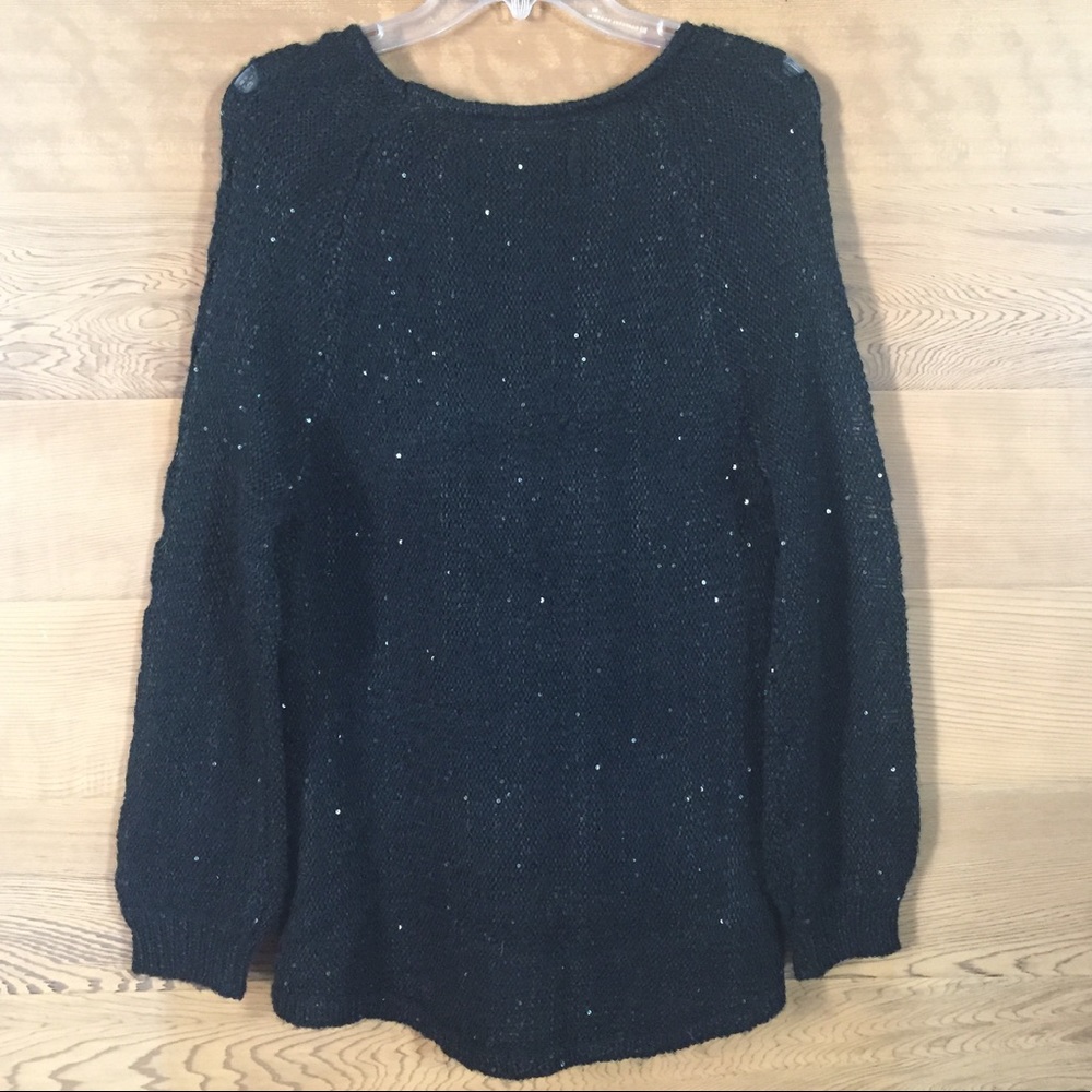 PIPPA LYNN black sweater O/S - Picture 3 of 4